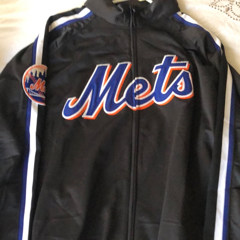 Men’s xl Mets track jacket
